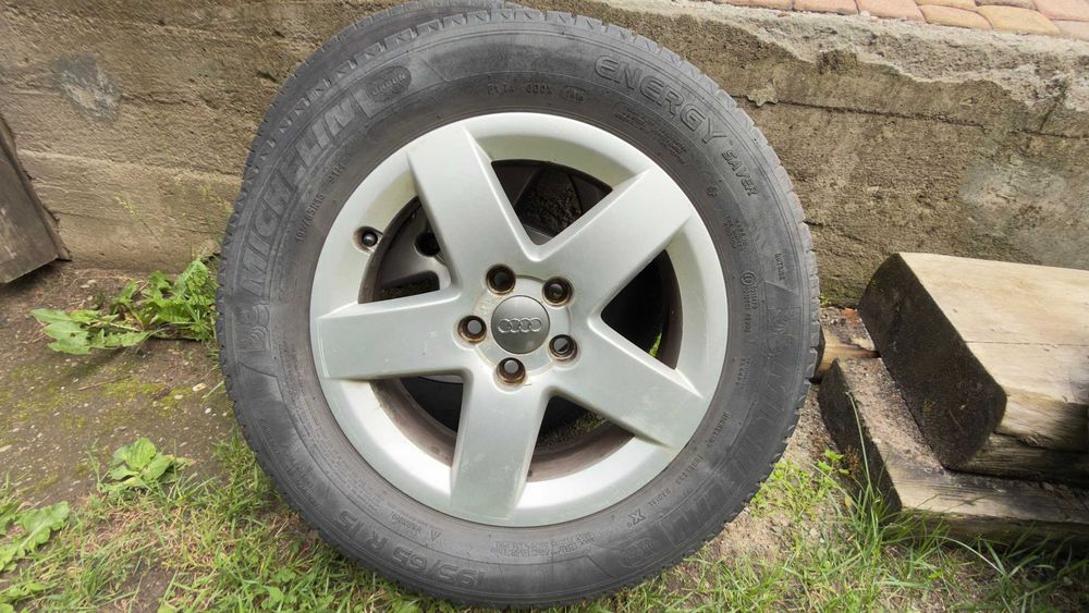 Alufelgi 15" 5x100 z oponami letnimi 4szt.