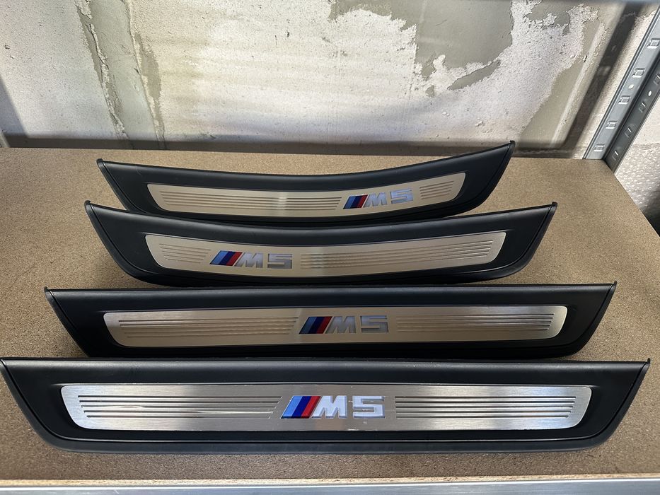Накладки на пороги bmw m5 f90