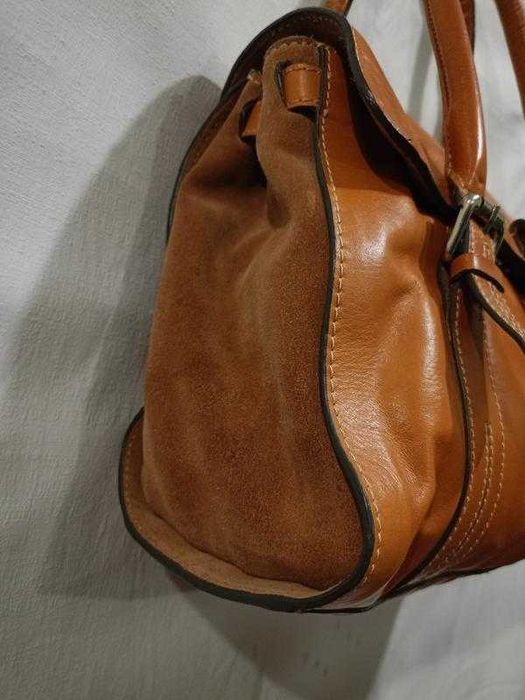 Стильна сумка в руку/на плече від Clarks у кольорі кемел