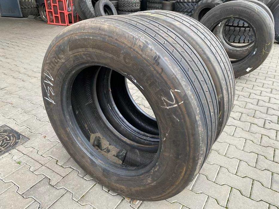 Opony używane prowadzące 315/60R22.5 CONTINENTAL ECOPLUS HS3+ / 9-10mm