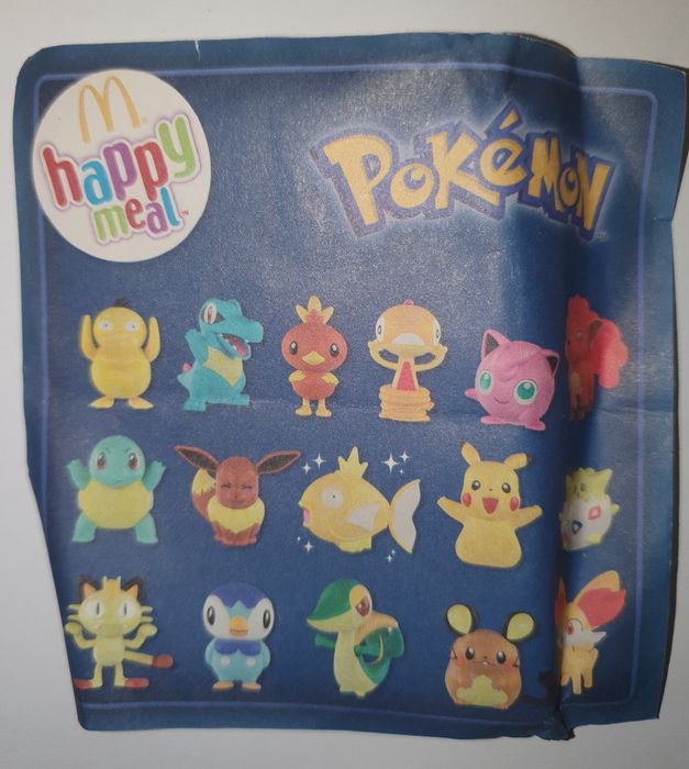 9 figuras Pokemon 2014/2015 Macdonald's