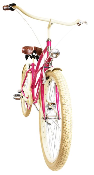 Rower miejski beach Cruiser RoyalBi RASPBERRY damka damski 26 / 28