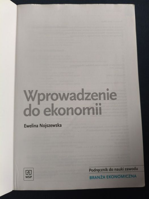 Wprowadzenie do ekonomii WSiP