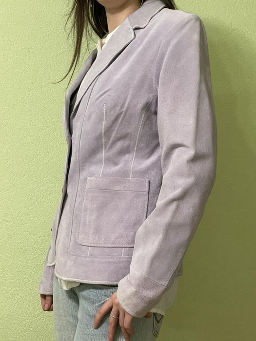 Замшевий піджак натуральна замша