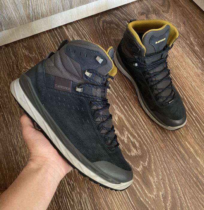 Ботинки кожаные Lowa Gore-Tex  Оригинал Размер 42 43 - 27 см