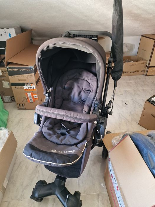 Conjunto de passeio concord air e neo, ovo isofix, alcofa e acessórios