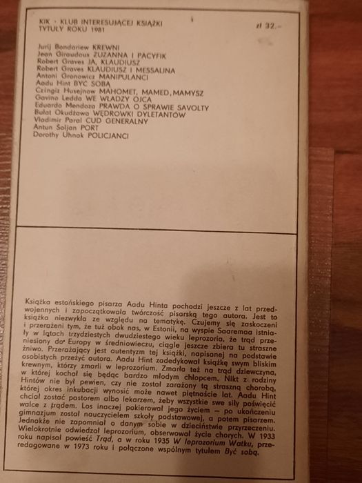 James Baldwin Mój Giovanni,  Aadu Hint Być sobą