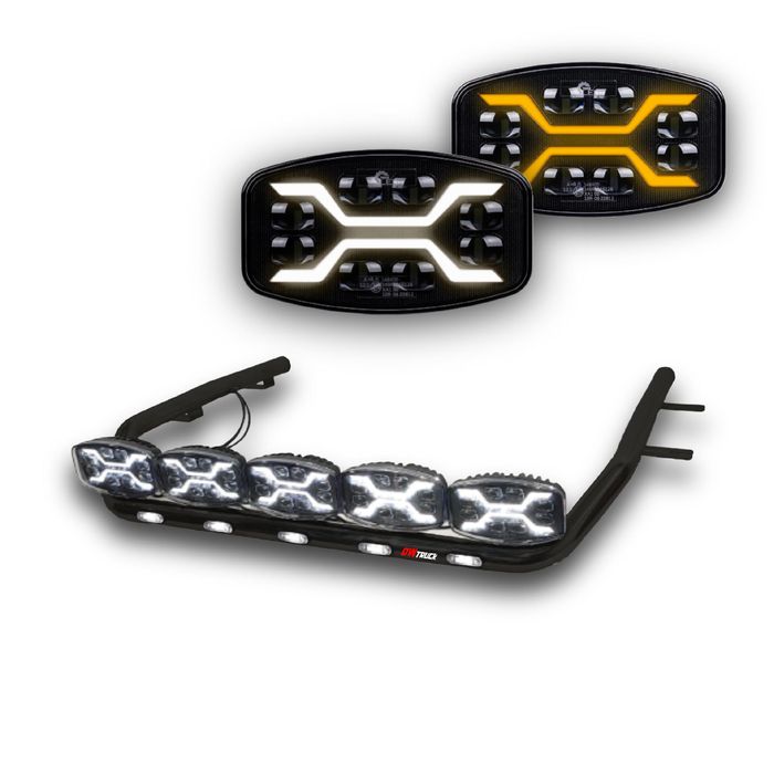 Orurowanie dachowe / Rama dla Scania R S Nowa Generacja (czarne 44)