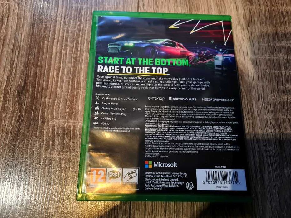 Need For Speed NFS Unbound Xbox X Series