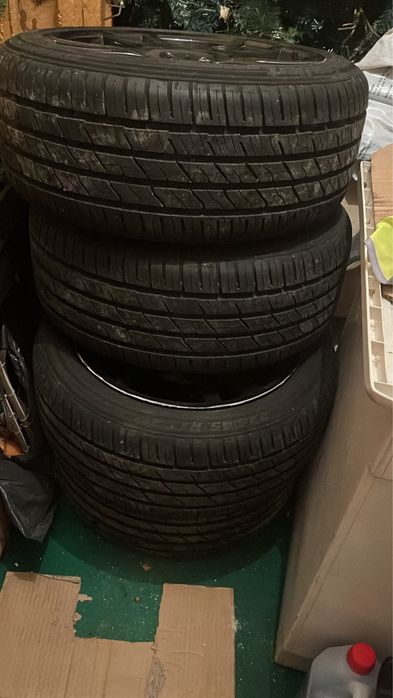 Conjunto Jantes 17’ mercedes +pneus