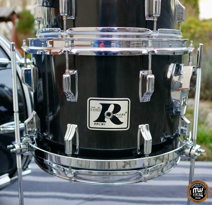 ‼️ Perkusja Rogers Big R 22", 12", 14" Black ‼️