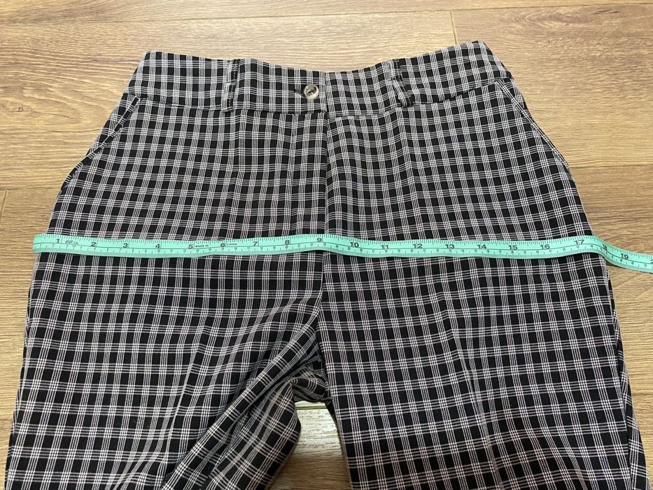 Брюки картаті жіночі