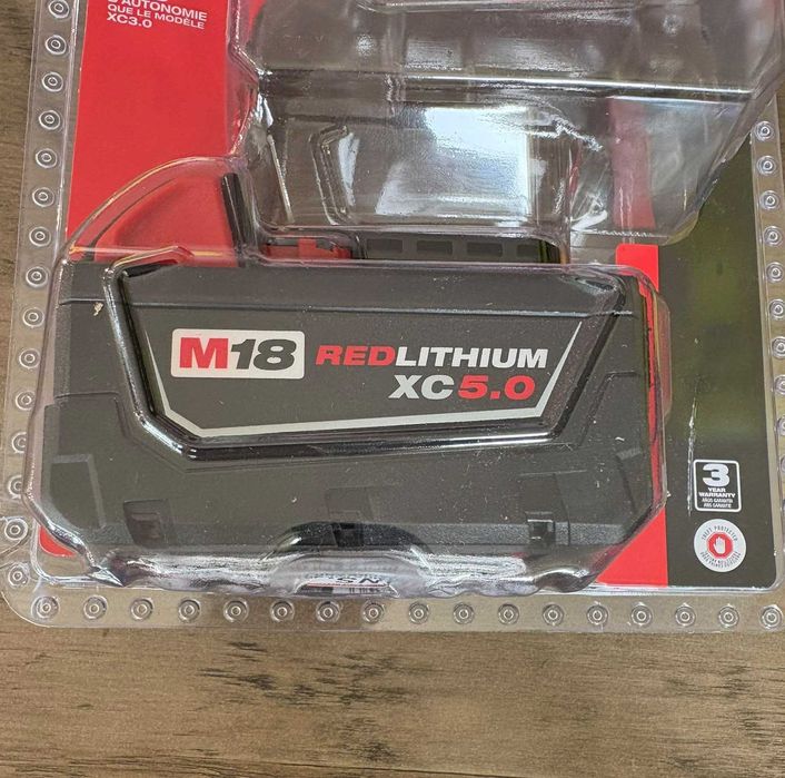 Milwaukee M18 5.0Ah REDLITHIUM XC5.0 48-11-1850 akumulator 18V NOWY USA