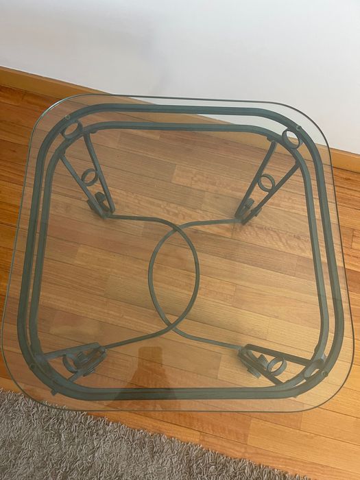 Mesa de vidro prática