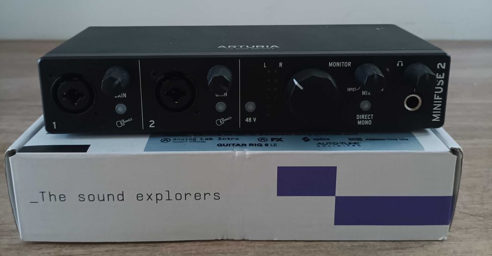 Interface de Áudio Arturia MiniFuse 2