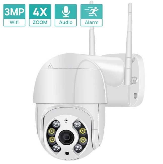 Camara Vigilância WIFI * 3MP 1080P * Exterior Rotativa * Auto Tracking