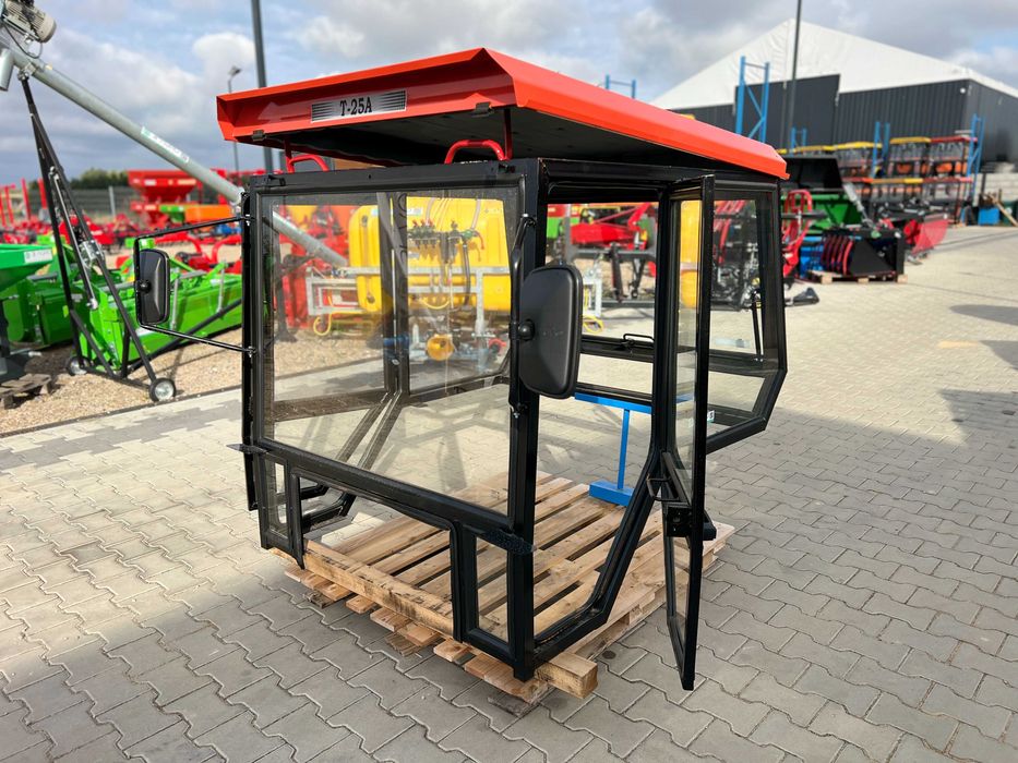 Kabina ciągnikowa Ursus C330 C360 MF235 T25 T-25 RUSKI siłowniki -RATY