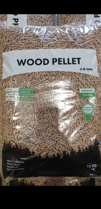 Pellet z Certyfikatem  A 1 100% Sosnowy od PRODUCENTA