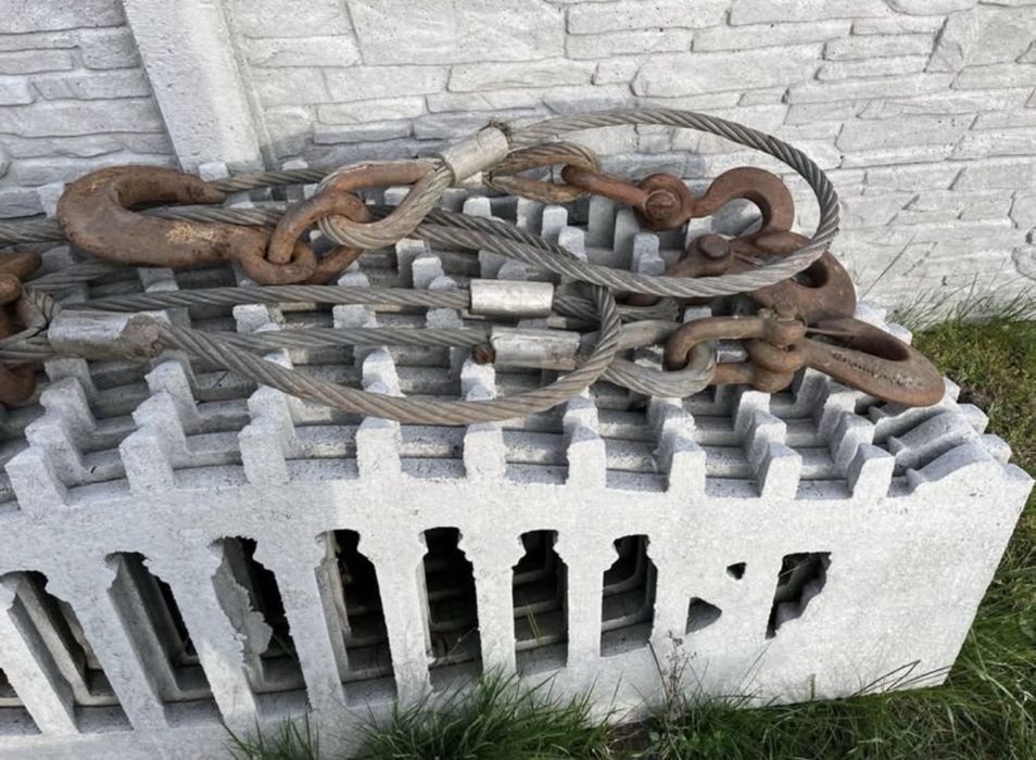 Liny stalowe. Dźwigowe