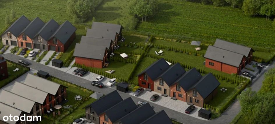 Bawarski dom z garażem | 85m2, ogród 199m2 | 5 pokoi | garderoba