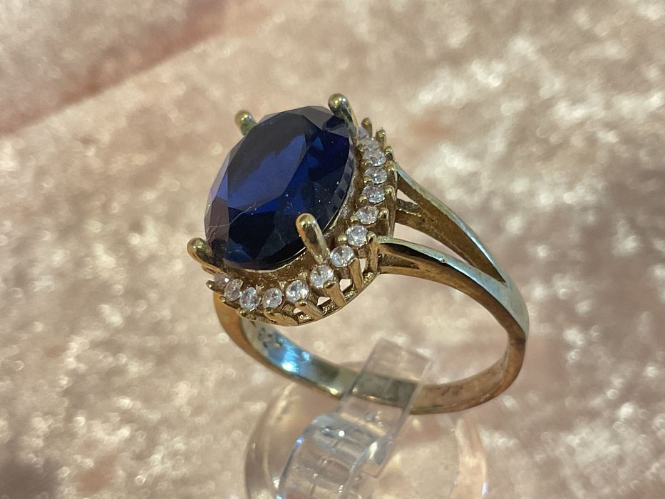 Anel prata banho ouro T,21 mm / outros anúncios abaixo