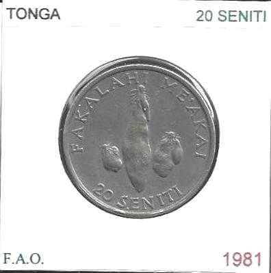 Tonga - - - - - Moedas