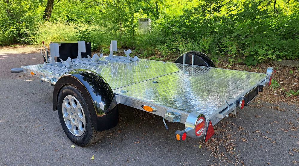 Причіп/причеп для мотоцикла TITAN LORGANO-Pragmatec 1800 кг