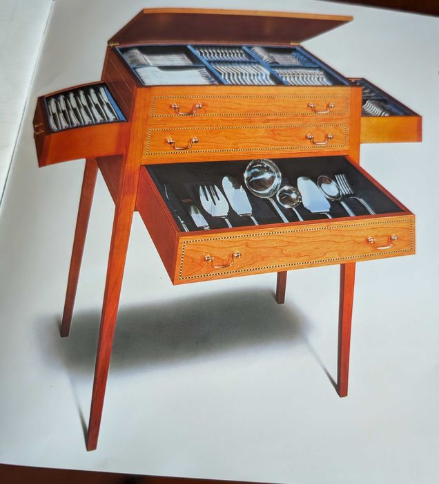 Faqueiro de prata maciça!