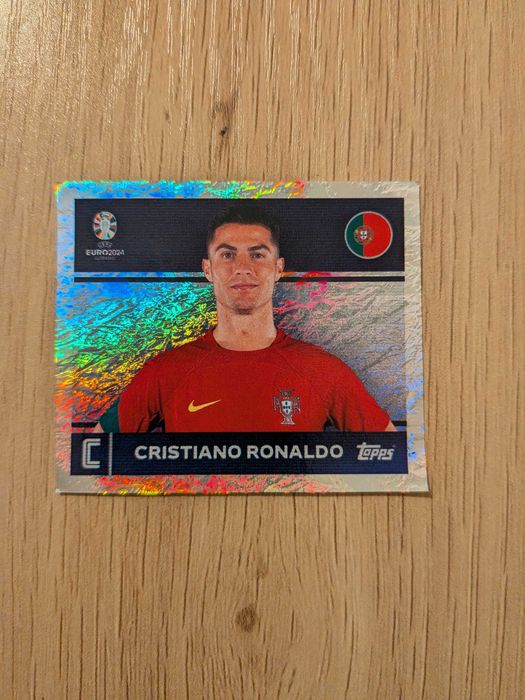 Cromo Cristiano Ronaldo Euro 2024