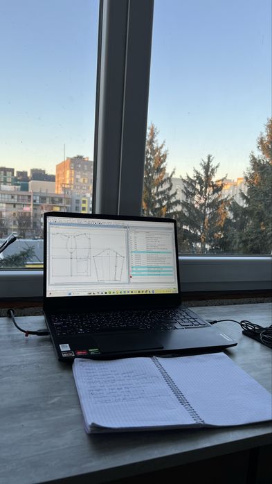 Розробка лекал, пошив зразків