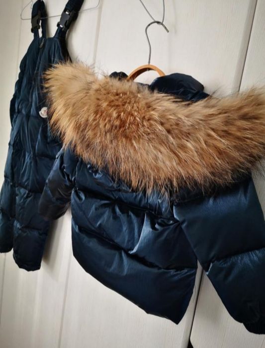 Дитячий зимовий комбінезон Moncler