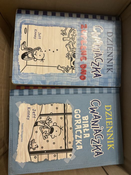 Dziennik cwaniaczka - zeataw 15 ksiazek