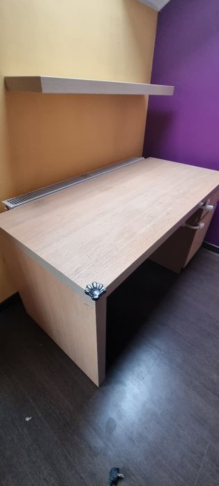 Regał Ikea Kallax dąb bielony 147x77