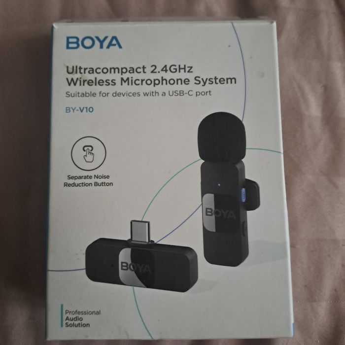 Бездротовий мікрофон петлички BOYA BY - V10