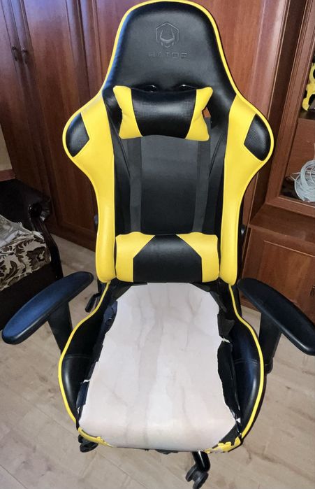 Геймерське крісло Hator Black Yellow