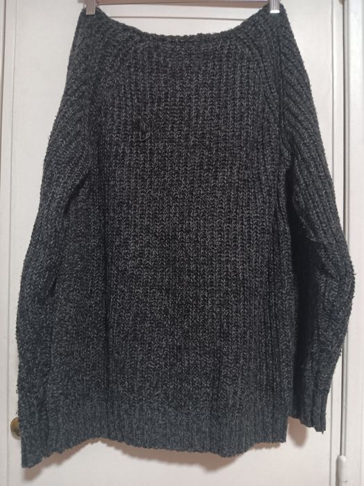 Camisola Cinza Gola Alta