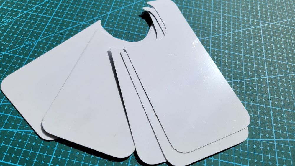 Металлическая алюминиевая пластина для  тпу,  14 pro