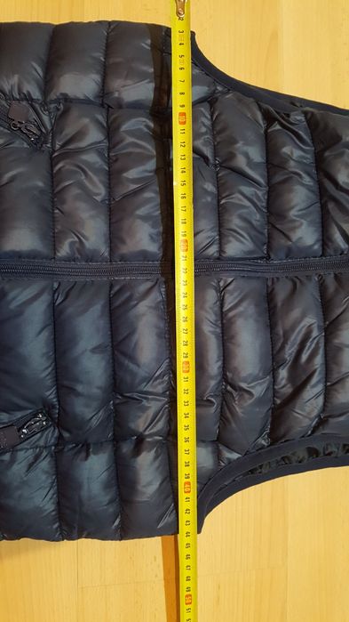 Bezrękawnik kamizelka  ocieplana z kapturem