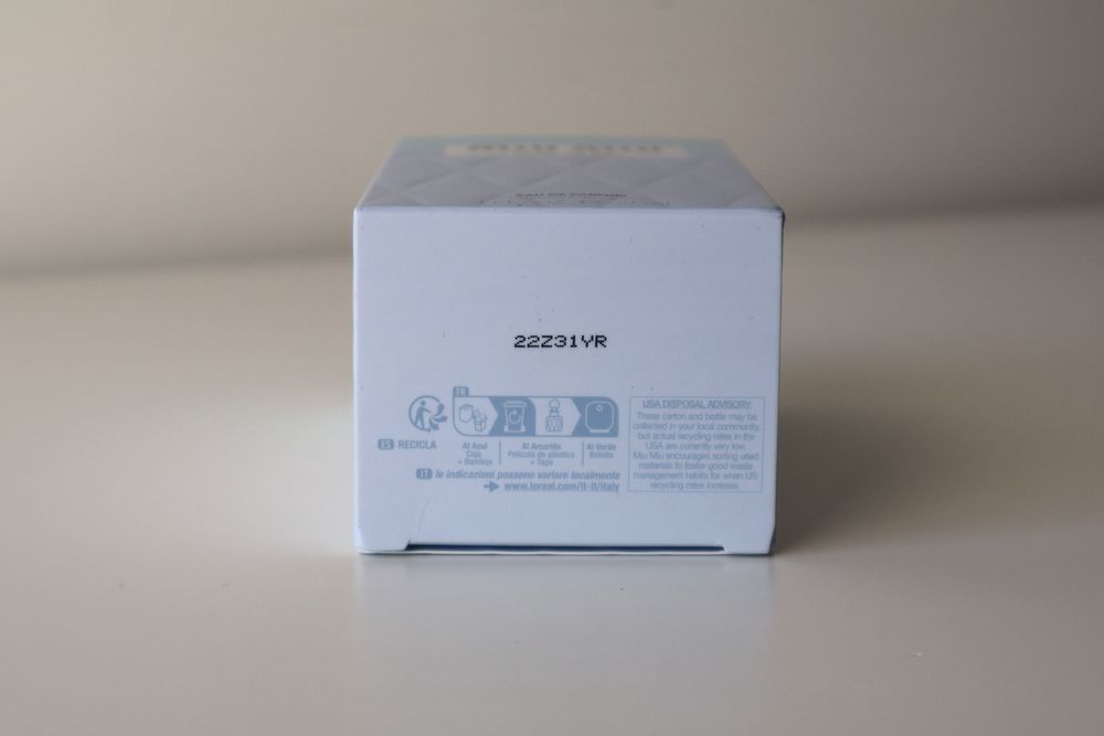 Perfume Miu Miu Fleur de Lait – PORTES INCLUÍDOS