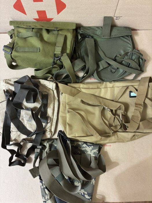 Сумка підсумок для протигаза Кордура Molle-Lok сухарка койот олива NBC