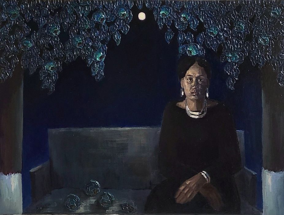 Julia Detczenja - olejny "aukcyjny"