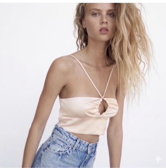 Новий топ Zara XS-S