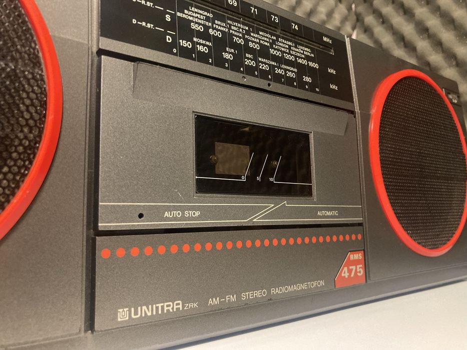 Unitra ZRK RMS 475 Radiomagnetofon Kasprzak