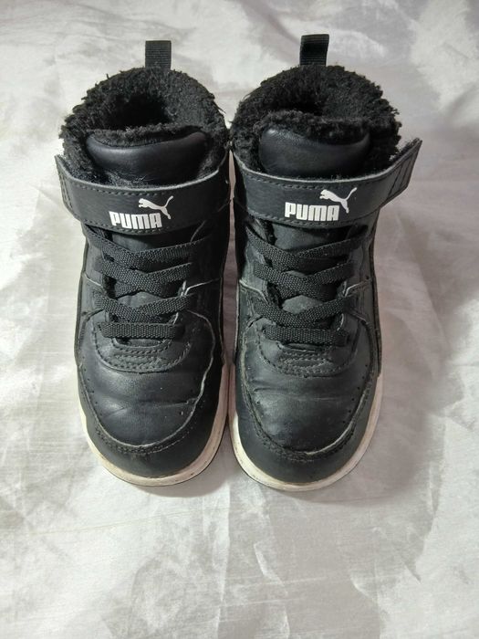 Утепленные ботинки на мальчика,Puma