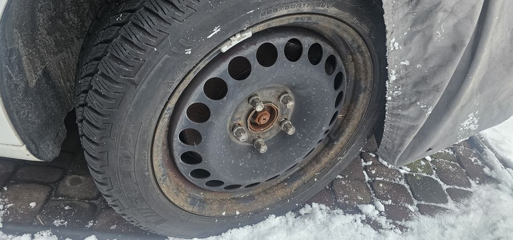 Kola zimowe  17 5x120  opel insignia  opony fulda