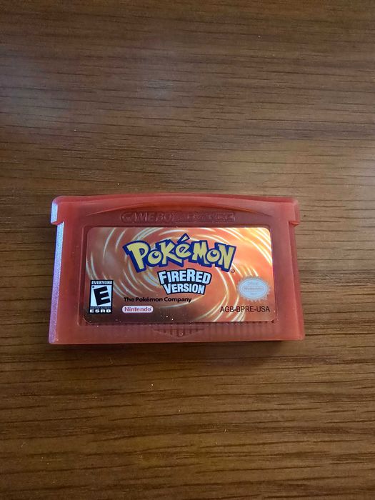 Pokémon FireRed Game Boy Advance USA + Poster