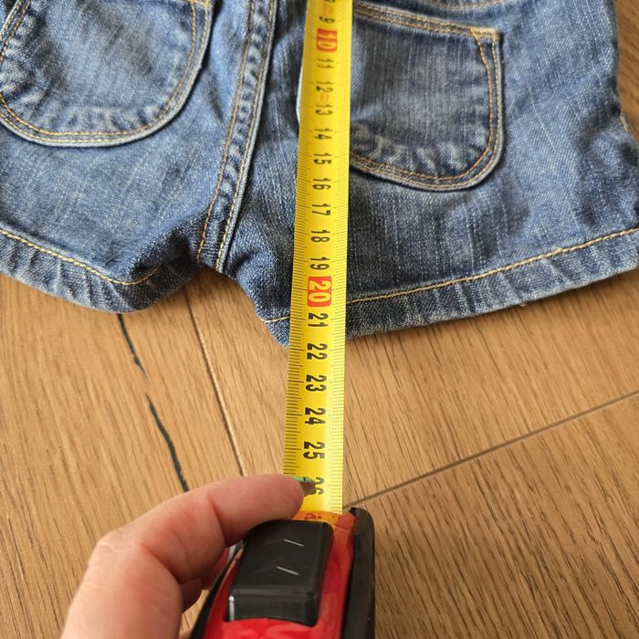 Krótkie spodenki dżinsowe jeans gap 92