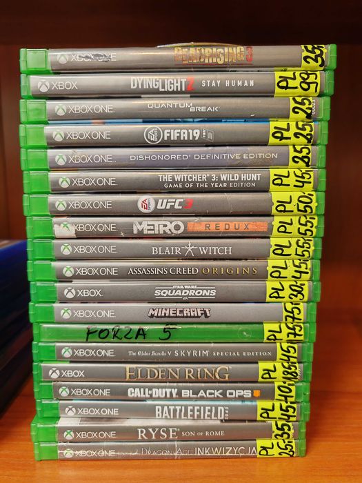 GRY konsola XBOX ONE Kupno/sprzedaż/zamiana
