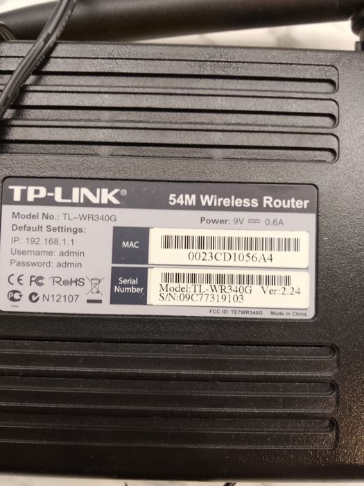 Router Wi-Fi TP-Link