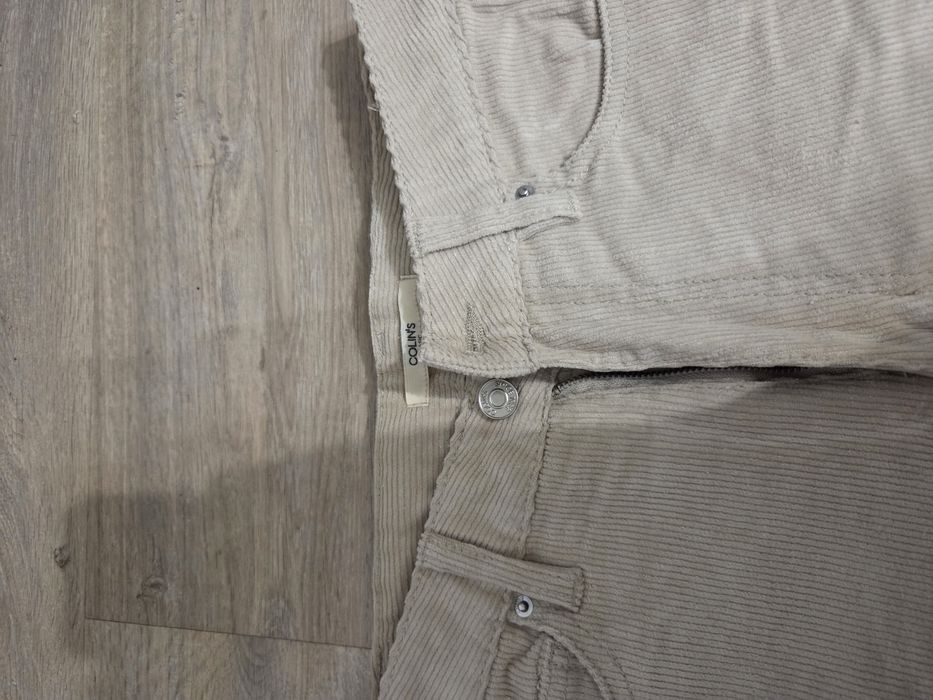 Білі вельветові штани від Colin's